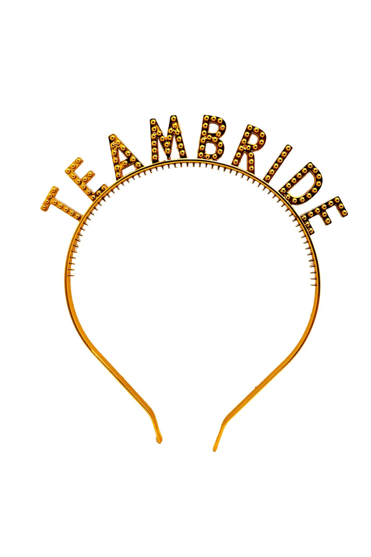 Nessiworld Altın Renk Team Bride Taç – Gelin ve Nedime Tacı