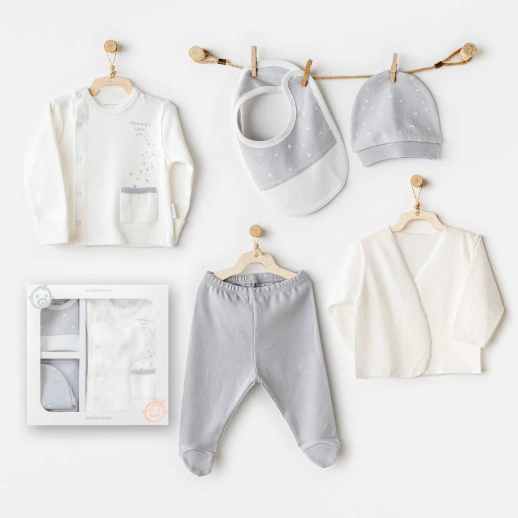 Nessiworld Andywawa AC25700 Mommy's Little Star 5'Li Hastane Çıkı