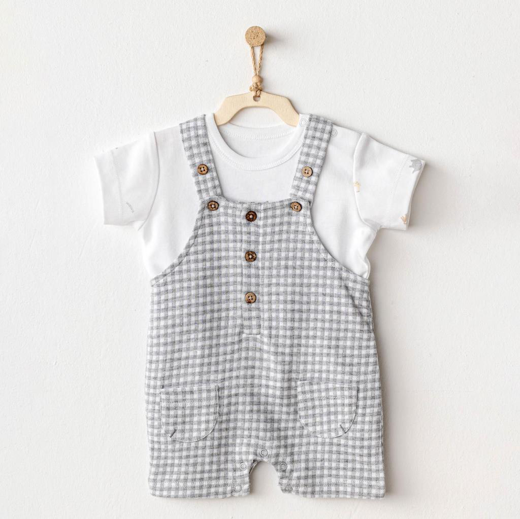 Nessiworld Andywawa AC25804 Jumpsuit Set Little King Salopet Takı