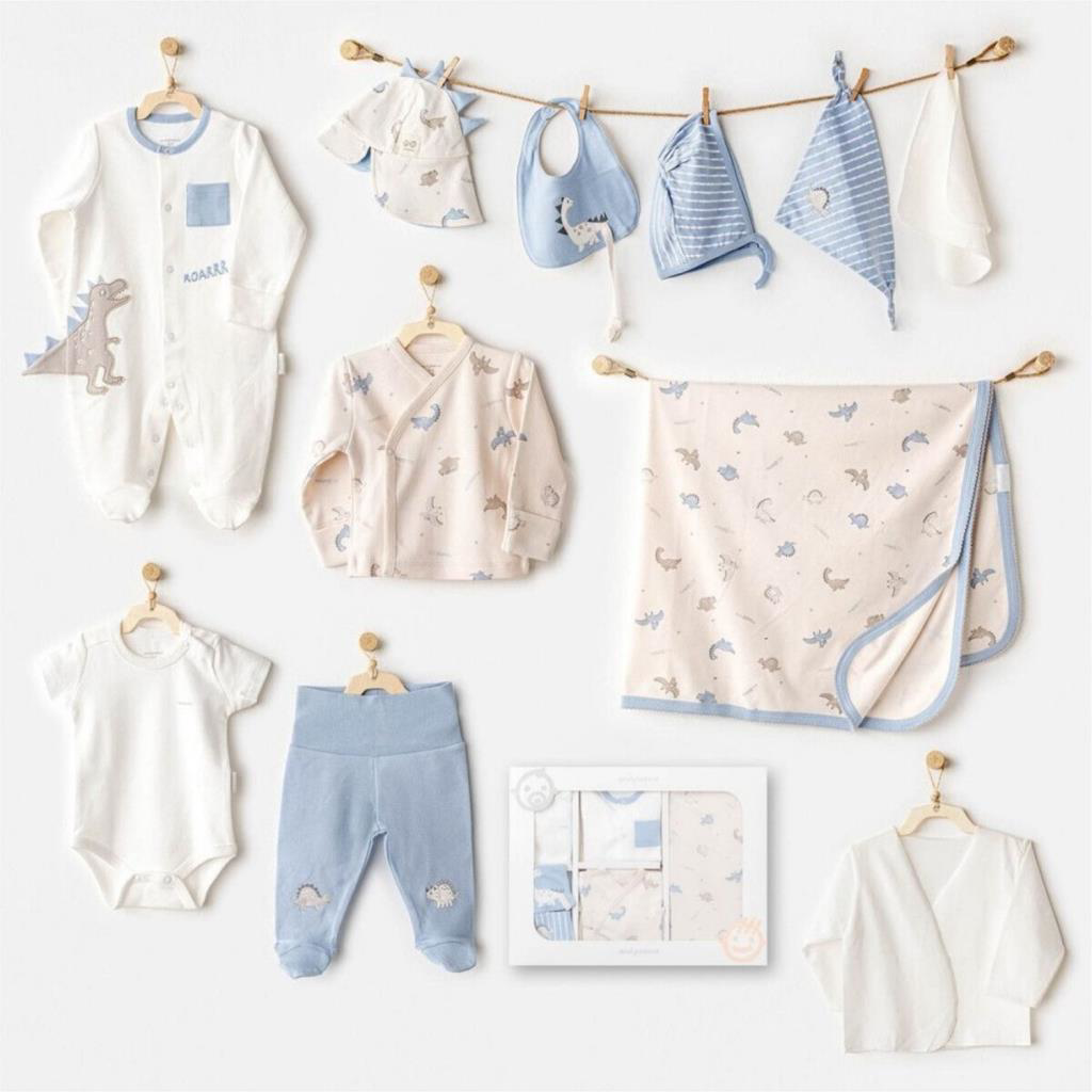 Nessiworld Andywawa AC25911 Newborn Set Dino 10'Lu Hastane Çıkışı