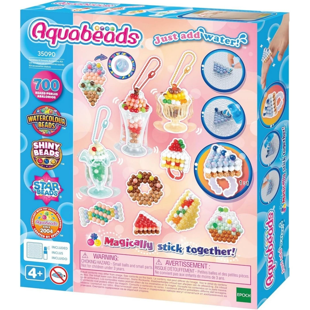 Nessiworld Aqua Beads Dondurma ve Tatlı Aksesuar Kiti Nessiworld Aqua Beads Dondurma ve Tatlı Aksesuar Kiti