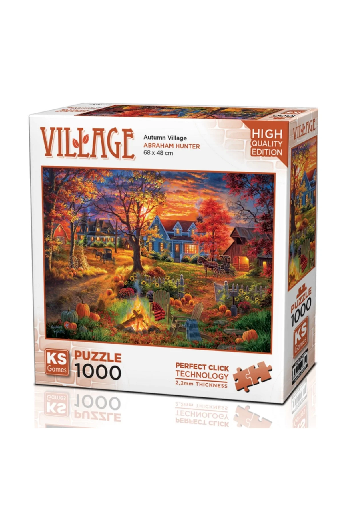 NessiWorld Autumn Village Puzzle 1000 Parça 20671
