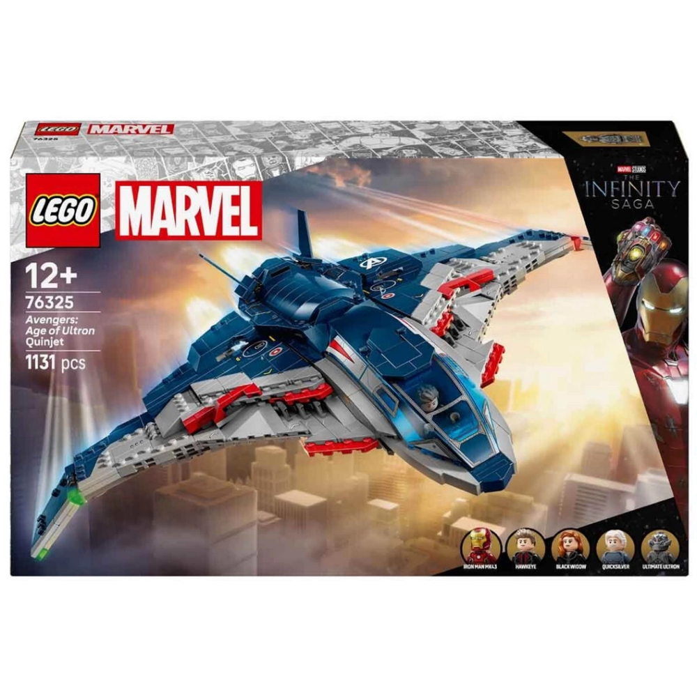 NessiWorld Avengers: Ultron Çağı Quinjet, 76325