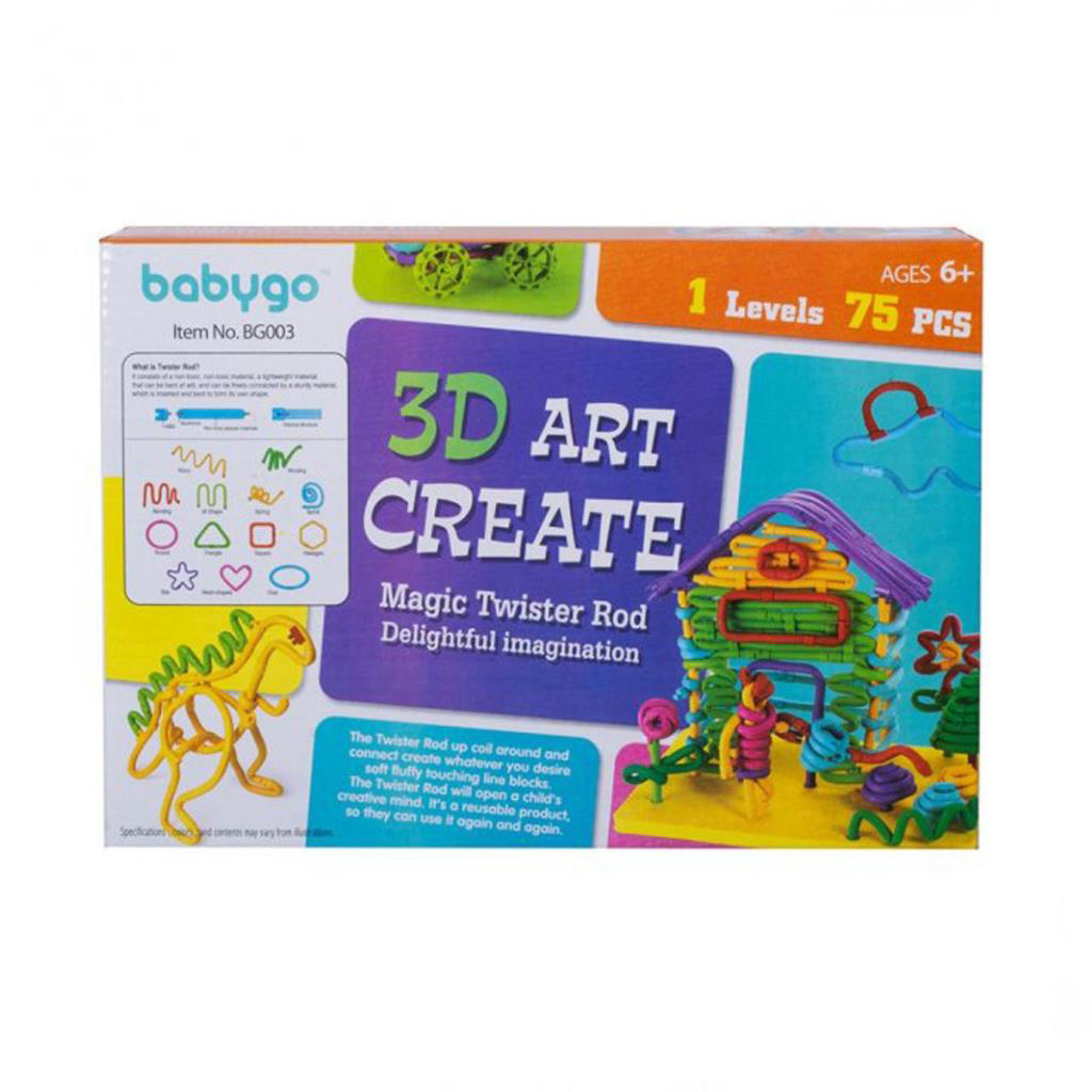 Nessiworld Babygo Yapıcı Bükme Oluşturma 3D Yapım Seti Nessiworld Babygo Yapıcı Bükme Oluşturma 3D Yapım Seti