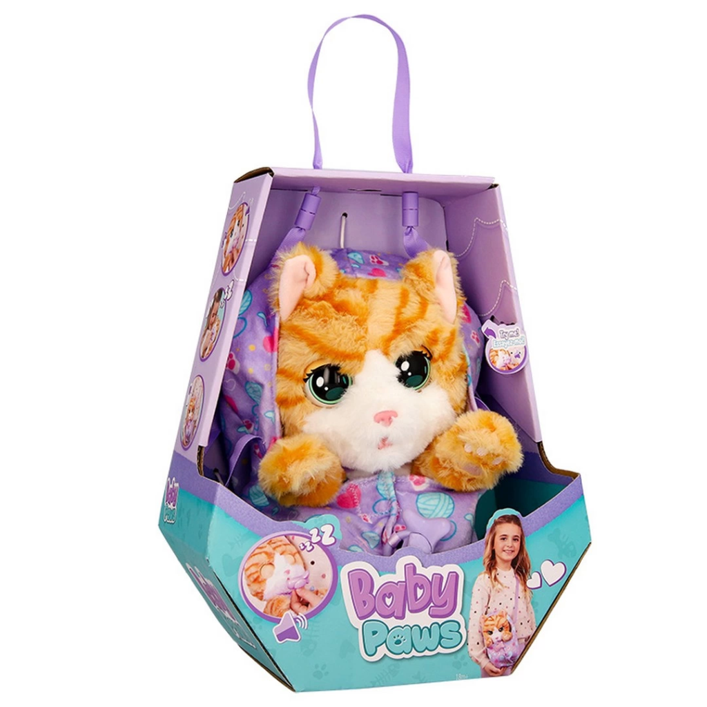 Nessiworld Baby Paws Sesli Kedi Peluş 20 cm Nessiworld Baby Paws Sesli Kedi Peluş 20 cm