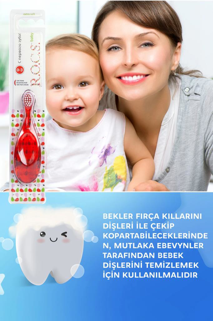 Nessiworld  .Baby Ekstra Soft Diş Fırçası 0-3 Yaş