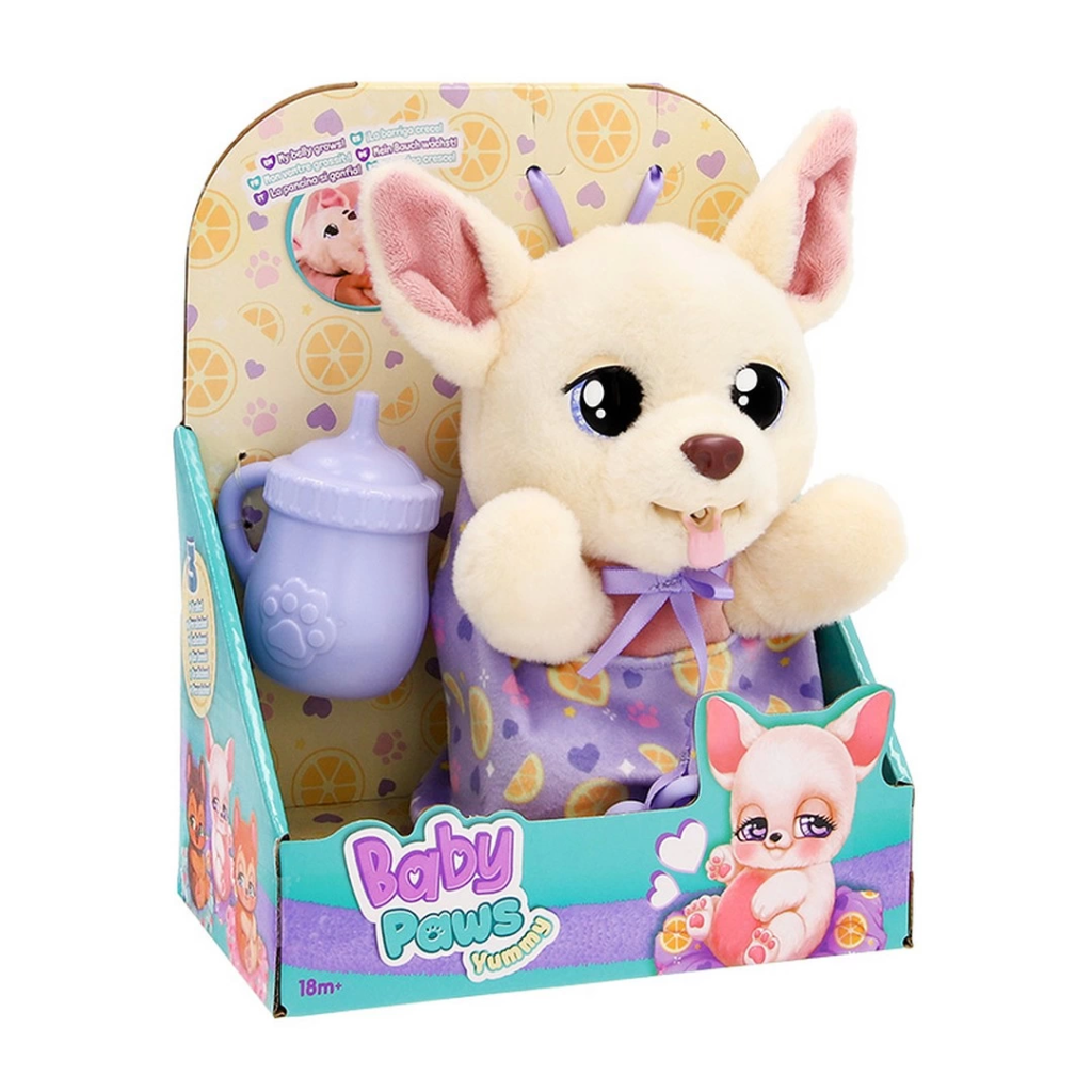 Nessiworld Baby Paws Yummy Chihuahua Peluş 18 cm Nessiworld Baby Paws Yummy Chihuahua Peluş 18 cm