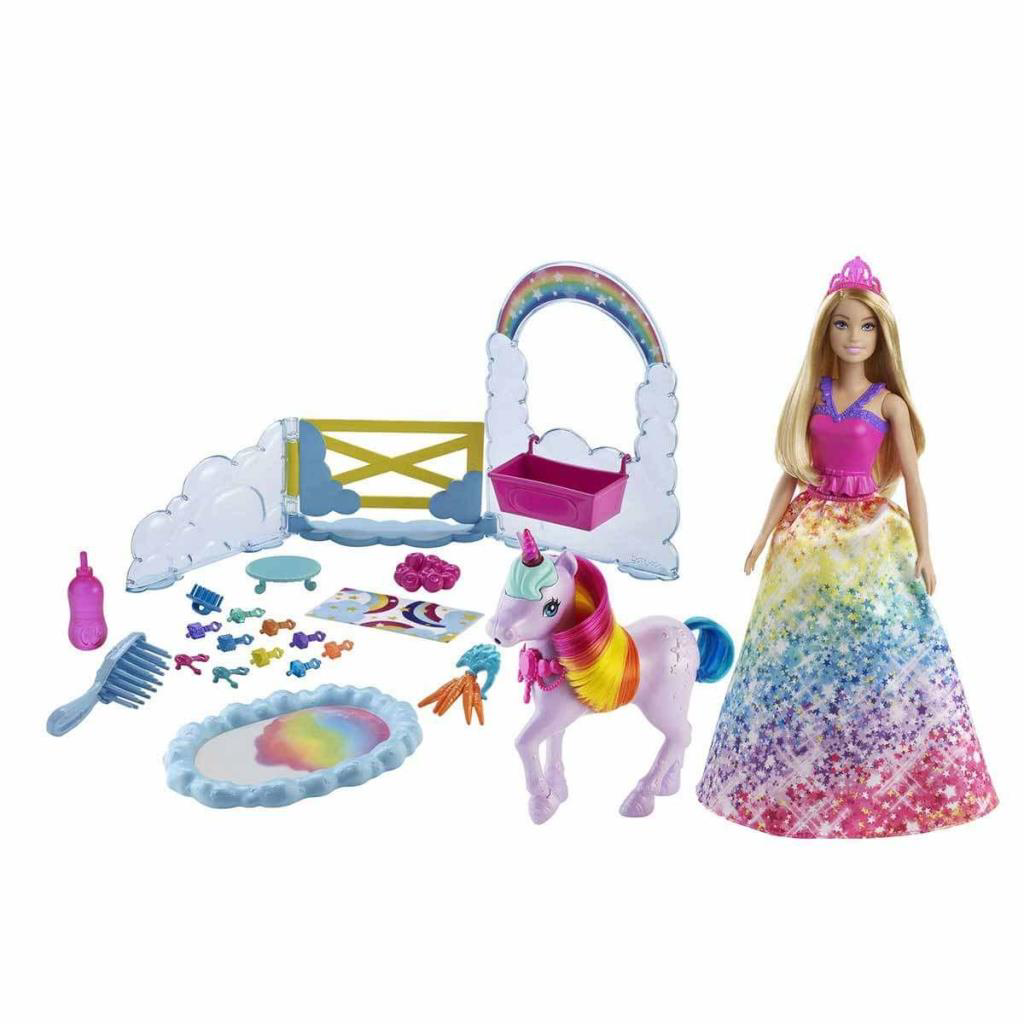 Nessiworld Barbie Dreamtopia Bebek ve Tek Boynuzlu At GTG01 Nessiworld Barbie Dreamtopia Bebek ve Tek Boynuzlu At GTG01