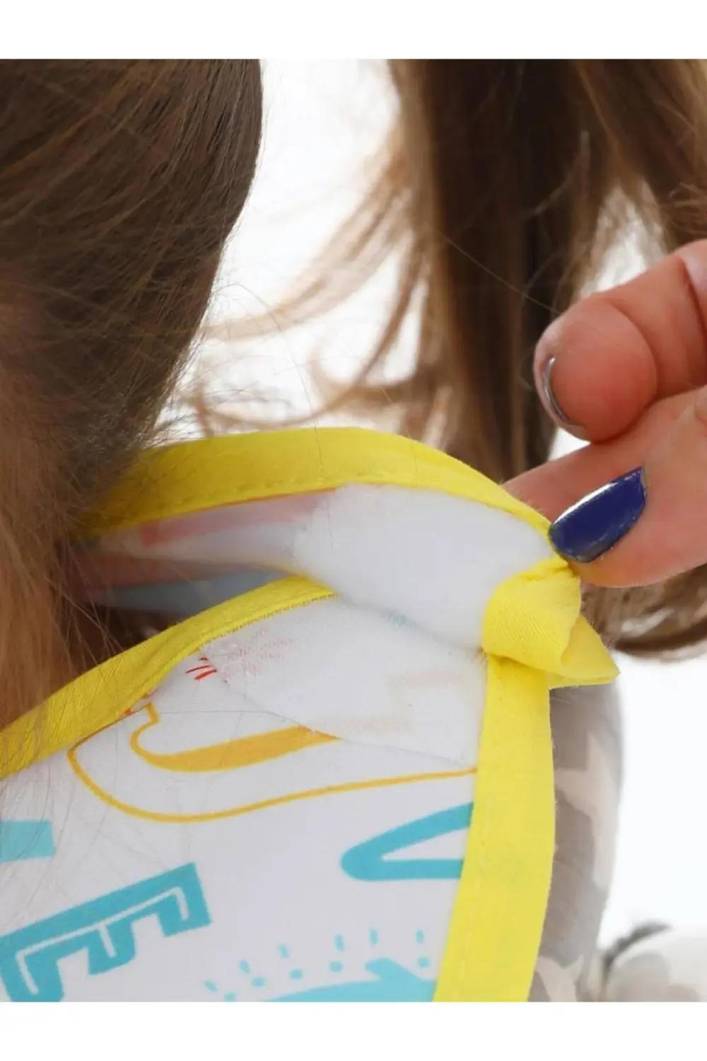 Nessiworld Baskılı BLW Kolsuz Önlük 788 Harf Desen