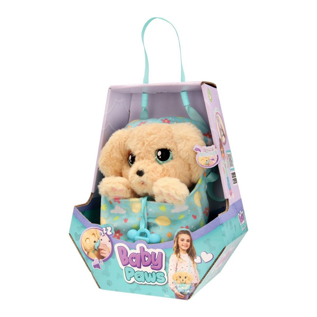 Nessiworld BAW09000 Baby Paws Sesli Labrador 20 cm Peluş
