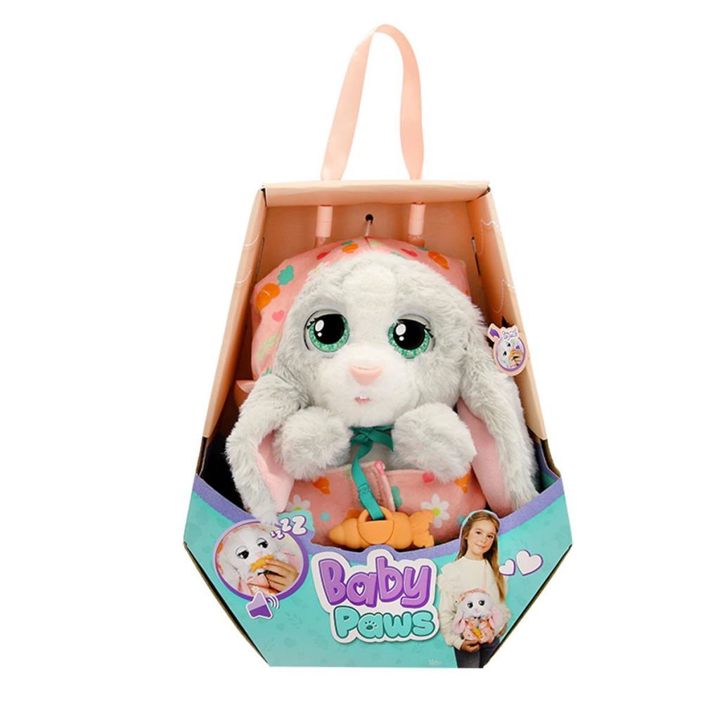 Nessiworld BAW02000 Baby Paws Sesli Tavşan 20 cm Peluş