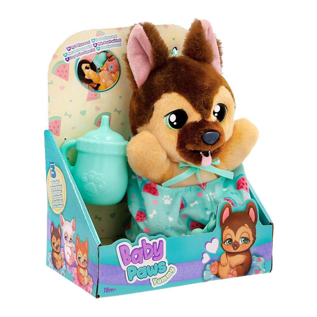 Nessiworld BAW03200 Baby Paws Yummy German Shepherd 18 cm Peluş Nessiworld BAW03200 Baby Paws Yummy German Shepherd 18 cm Peluş