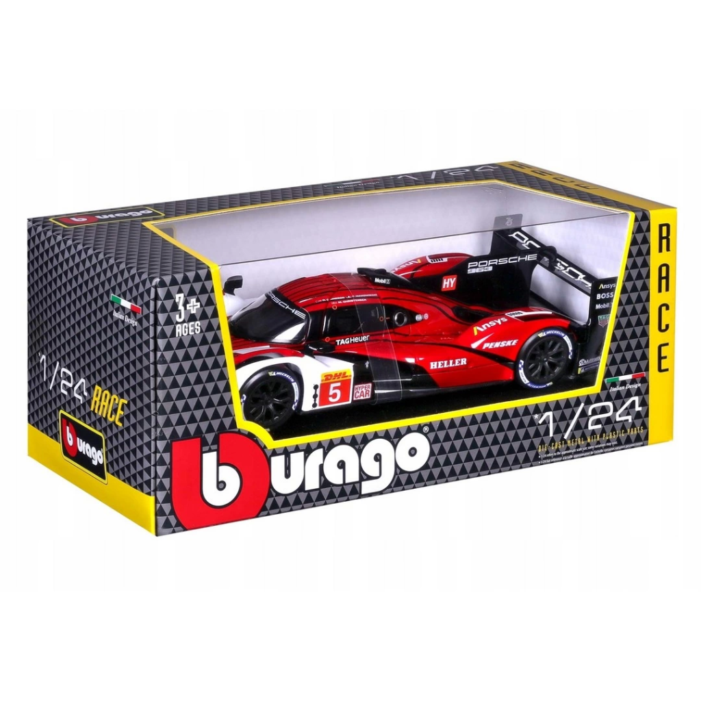 Nessiworld Bburago 1/24 Racing Porsche 963 Nessiworld Bburago 1/24 Racing Porsche 963