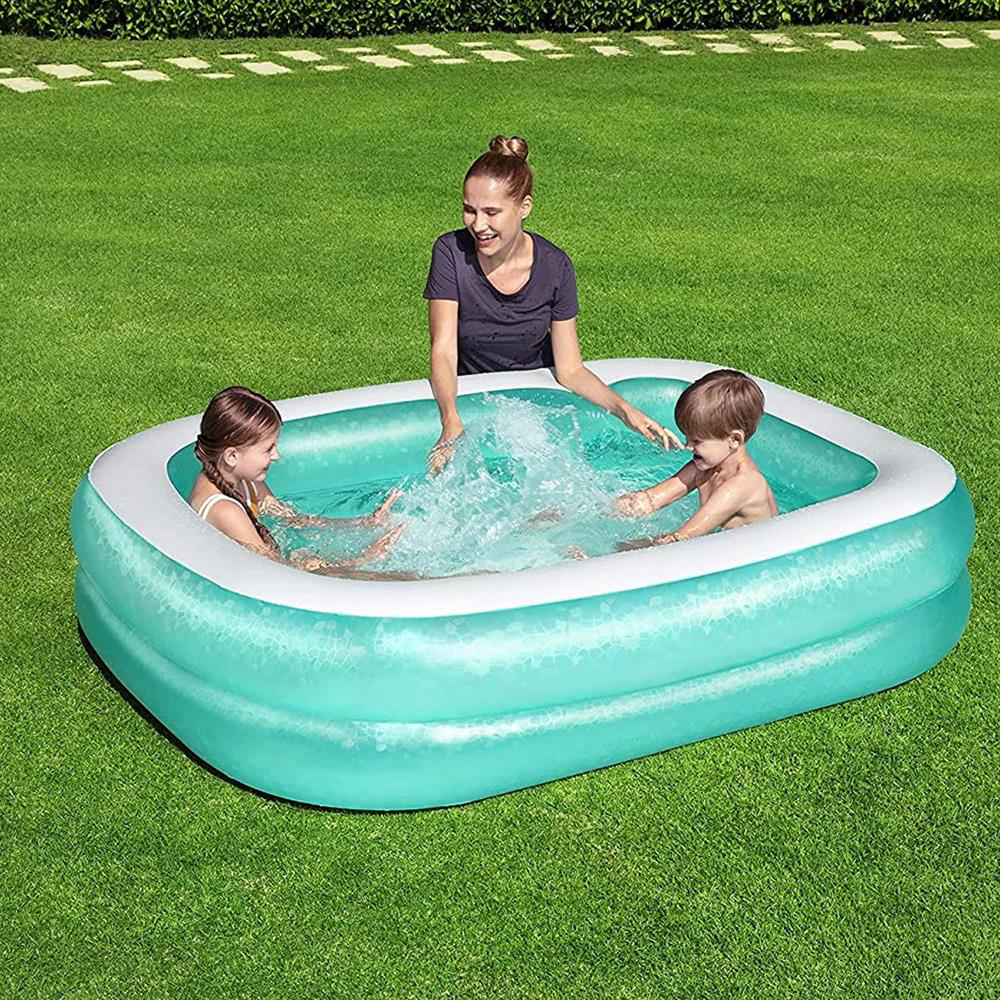 Nessiworld Bestway Büyük Dikdörtgen Aile Havuzu 201x150x51cm Nessiworld Bestway Büyük Dikdörtgen Aile Havuzu 201x150x51cm