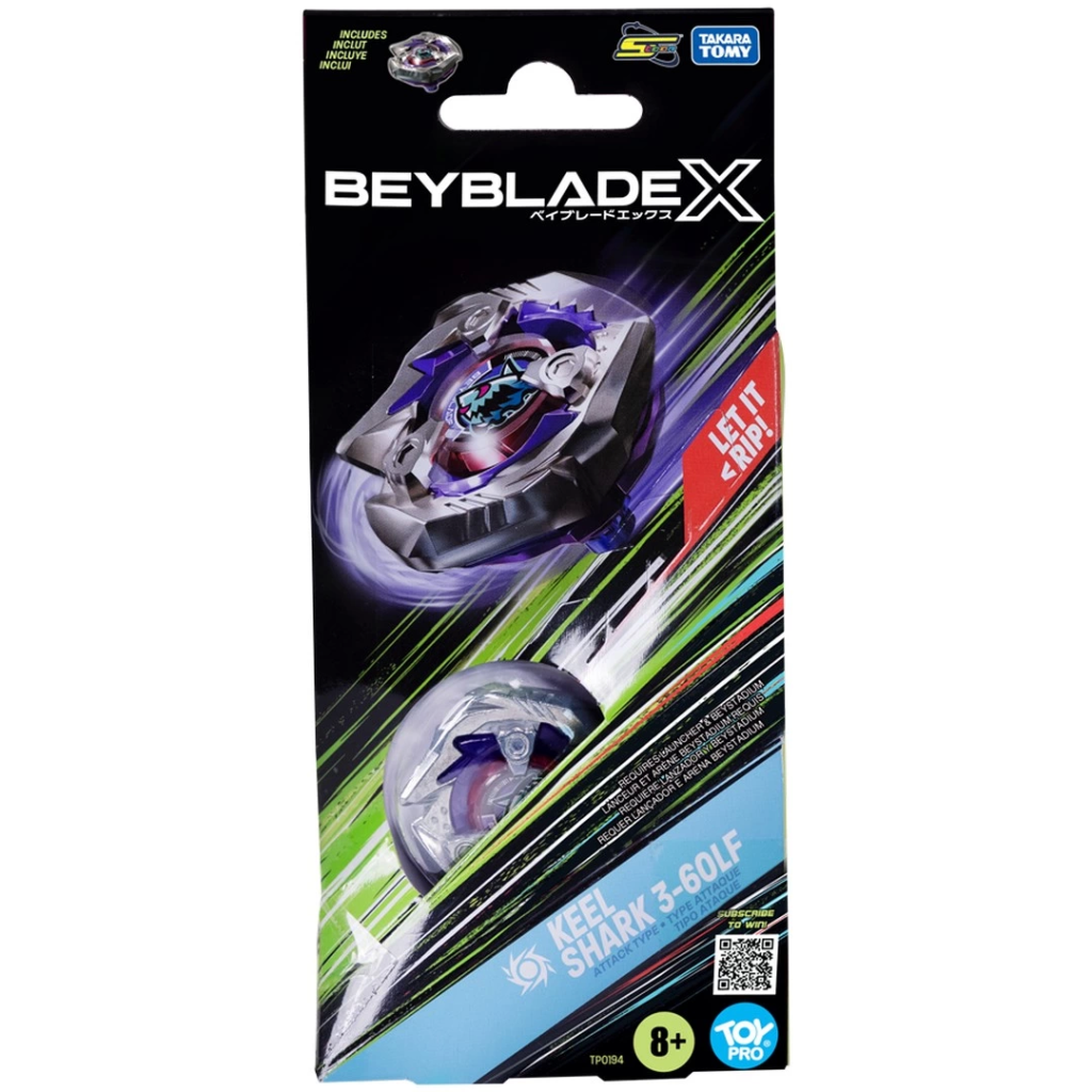 Nessiworld Beyblade Top Keel Shark 3-60LF