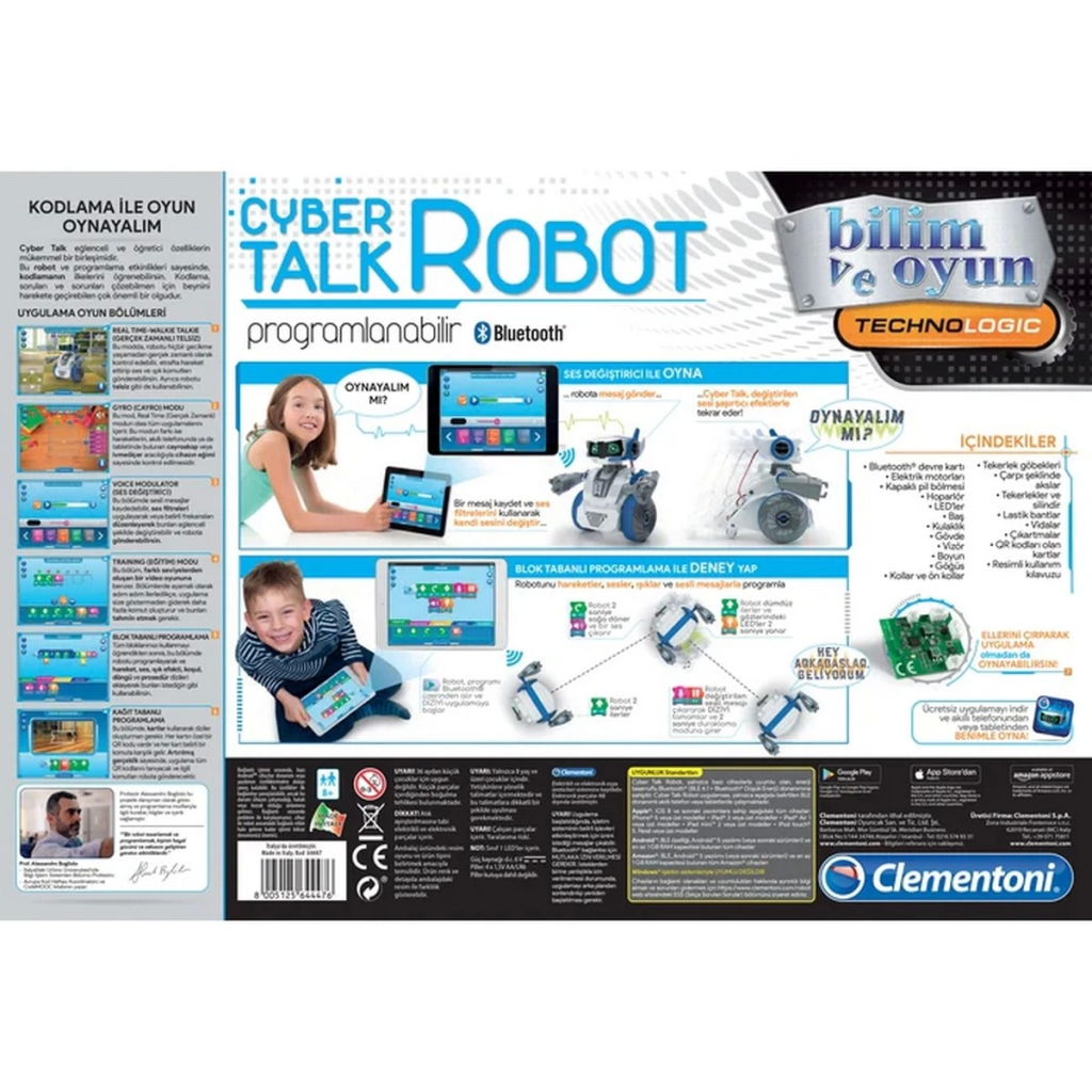 Nessiworld Bilim ve Oyun Robotik Laboratuvarı Cyber Talk Robot