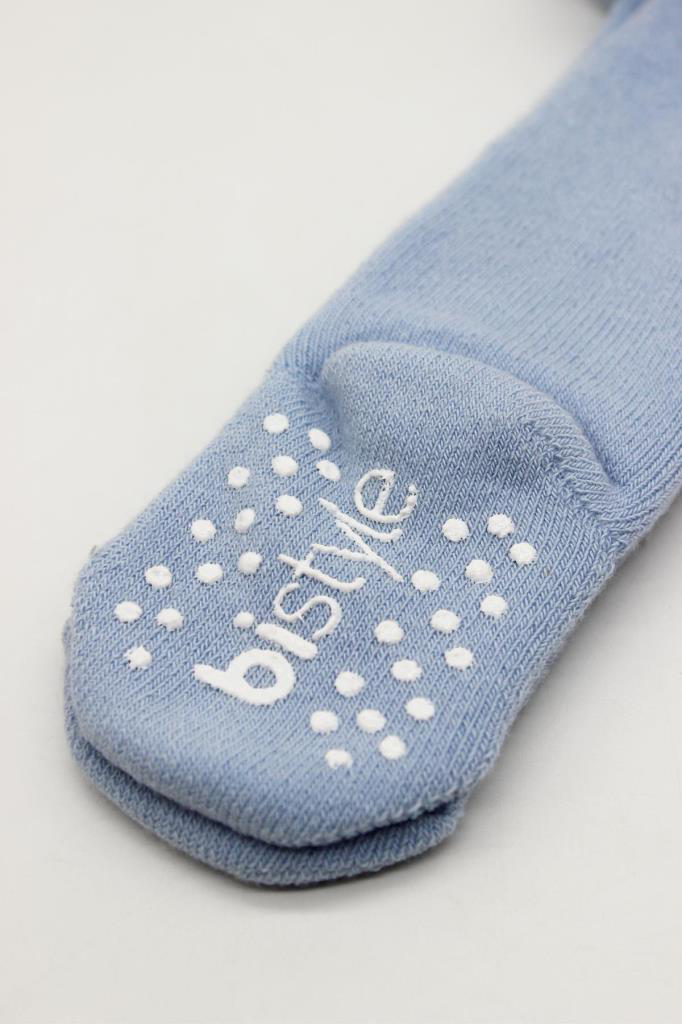 Nessiworld Bistyle Tekli Kaymaz Basic Külotlu Çorap BS50501B Mavi