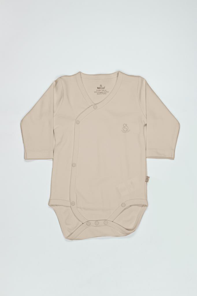 Nessiworld Bistyle Organik Natural Basic Style Kruvaze Uzun Kol B Nessiworld Bistyle Organik Natural Basic Style Kruvaze Uzun Kol B
