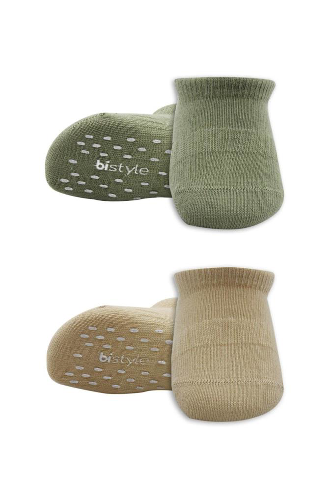 Nessiworld Bistyle 2'Li Sneakers Kaymaz Colours Penye Çorap BS201 Nessiworld Bistyle 2'Li Sneakers Kaymaz Colours Penye Çorap BS201