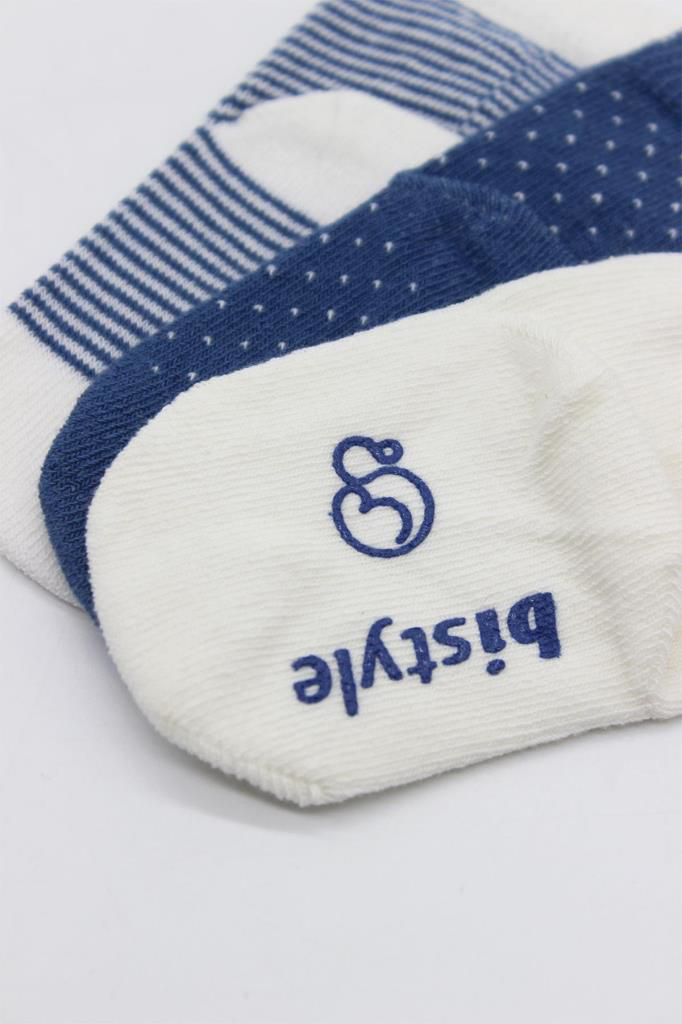 Nessiworld Bistyle Puanlı Kaymaz Penye Soket Çorap 3'Lü BS10108 İ Nessiworld Bistyle Puanlı Kaymaz Penye Soket Çorap 3'Lü BS10108 İ