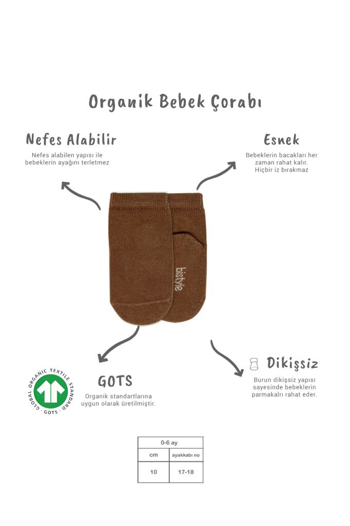 Nessiworld Bistyle 5'li Penye Soket Kutulu Basic Çorap 10131 Bej