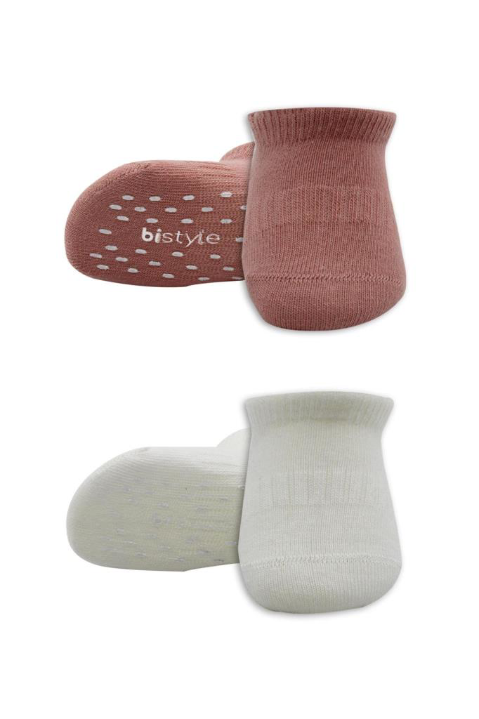Nessiworld Bistyle 2'Li Sneakers Kaymaz Colours Penye Çorap BS201 Nessiworld Bistyle 2'Li Sneakers Kaymaz Colours Penye Çorap BS201