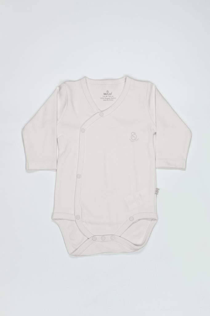 Nessiworld Bistyle Organik Natural Basic Style Kruvaze Uzun Kol B Nessiworld Bistyle Organik Natural Basic Style Kruvaze Uzun Kol B