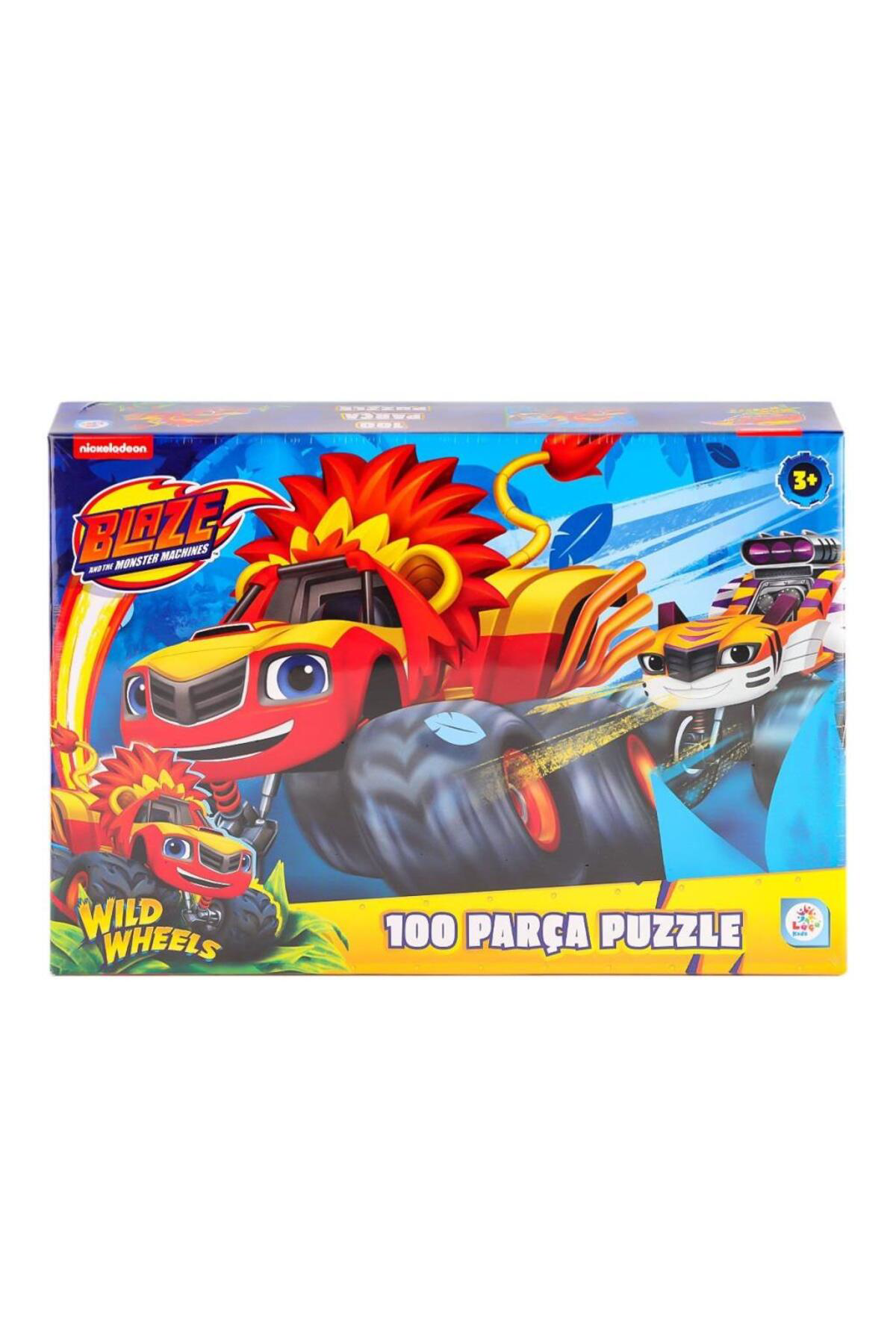 Nessiworld  Bl0048 Blaze Machines 100 Parça Puzzle -Laçokids