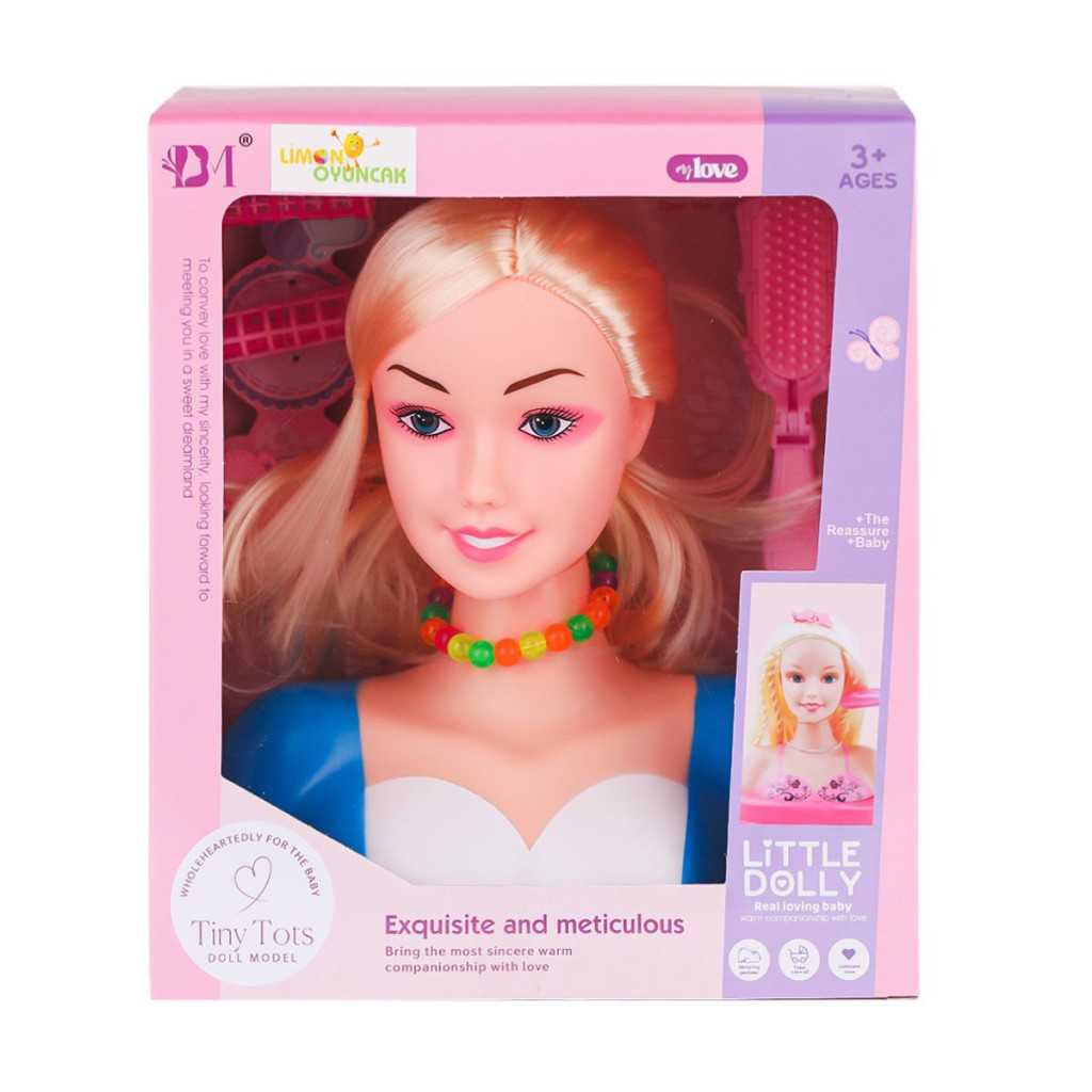 Nessiworld BM3319-1B Little Dolly Model Bebek Yüzü - Limon Oyunca