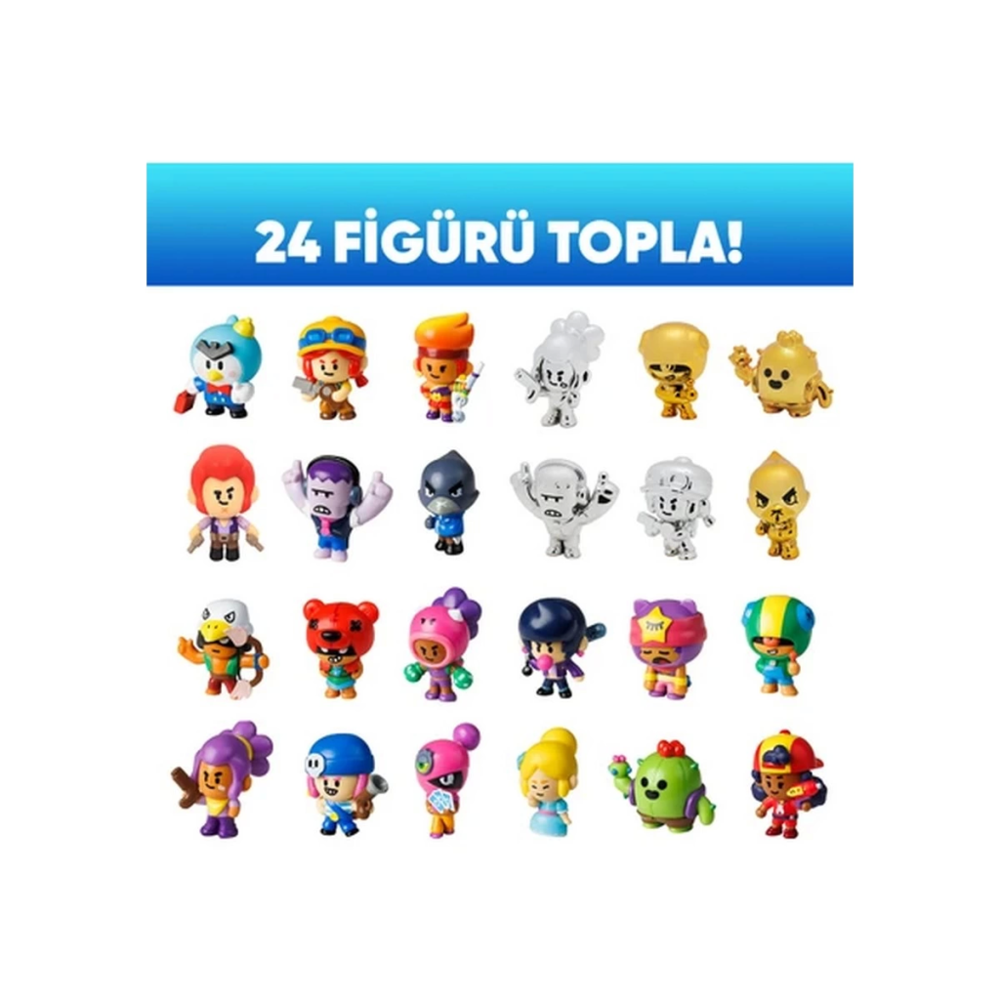 Nessiworld Brawl Stars 2'li Figür Seti Nessiworld Brawl Stars 2'li Figür Seti