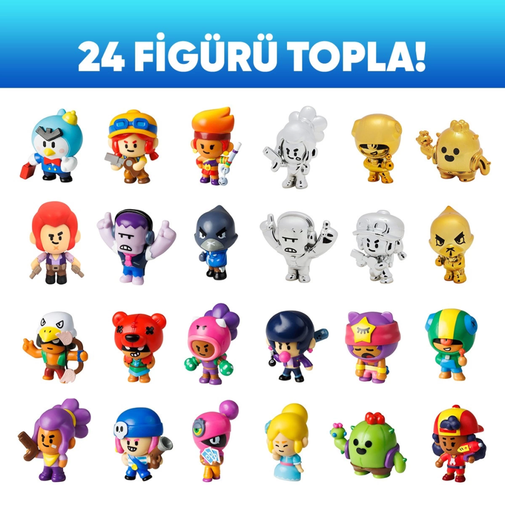 Nessiworld Brawl Stars 8'li Delüks Figür