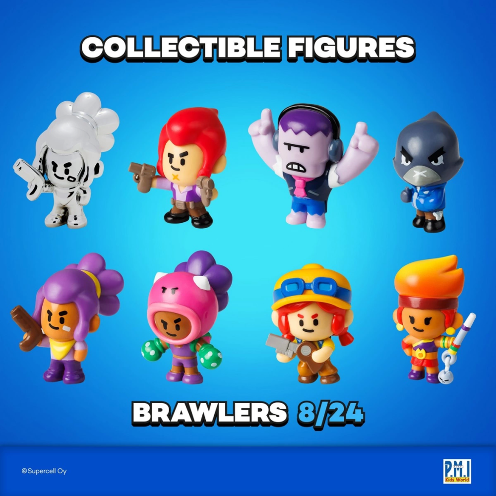 Nessiworld Brawl Stars 8'li Delüks Figür