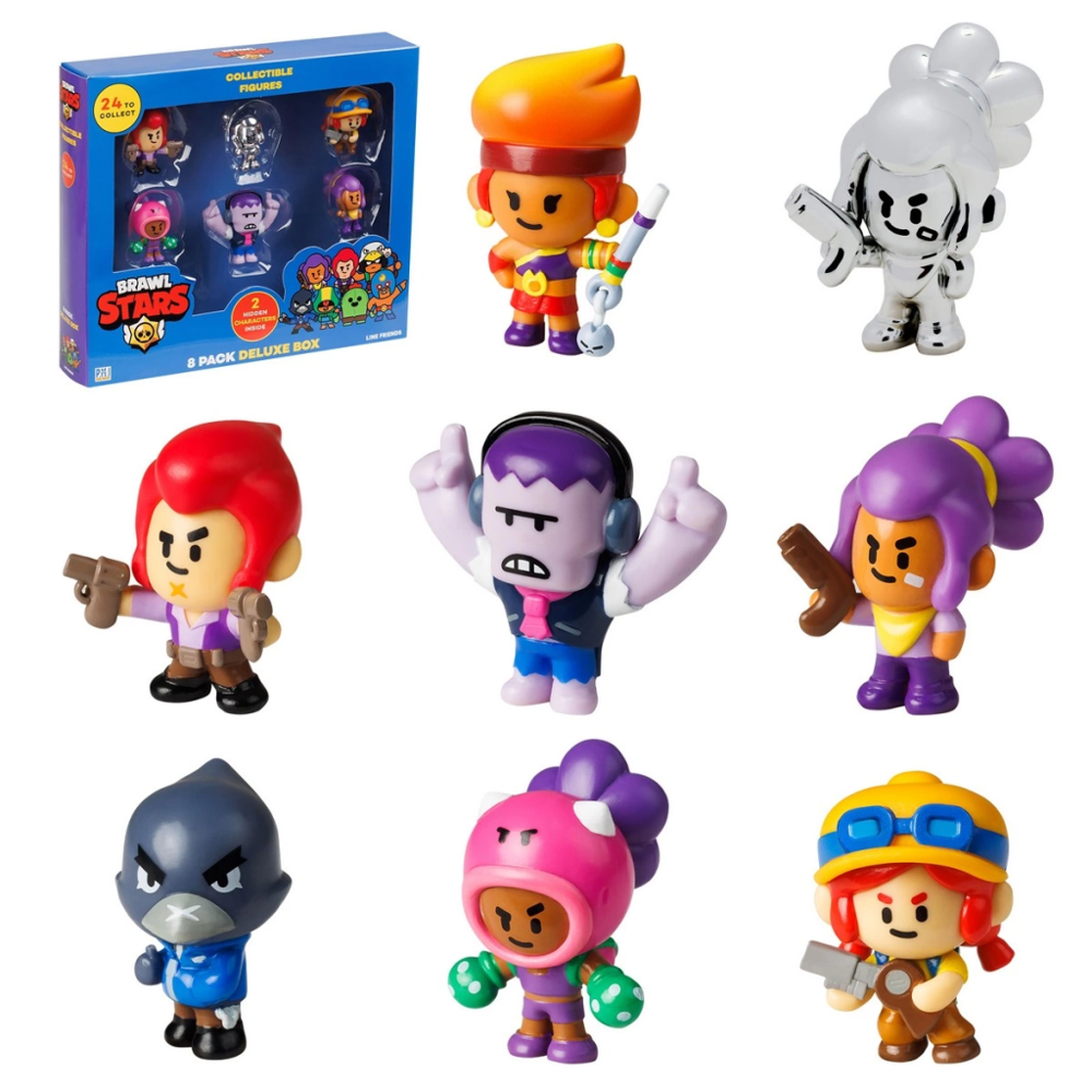 Nessiworld Brawl Stars 8'li Delüks Figür