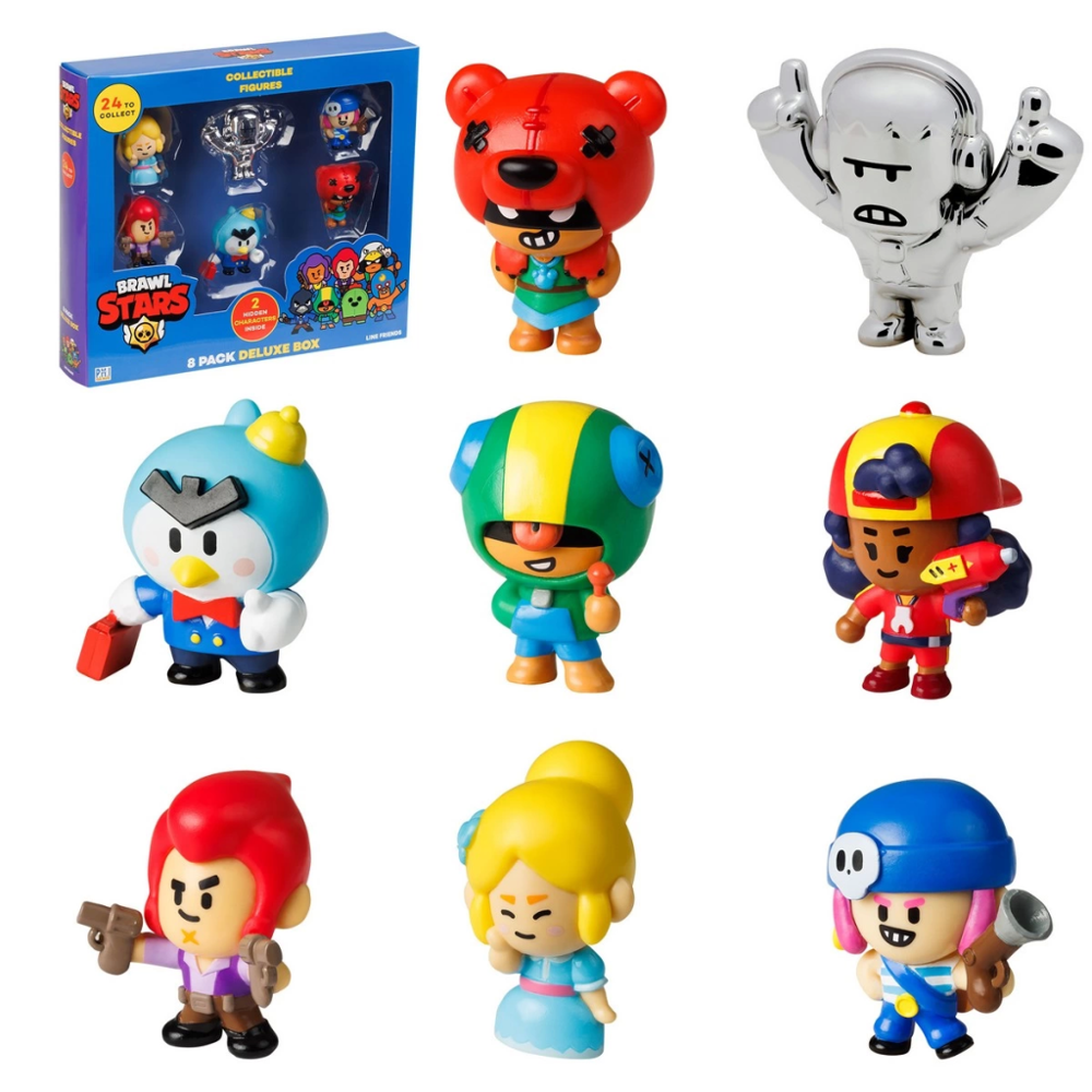 Nessiworld Brawl Stars 8'li Delüks Figür