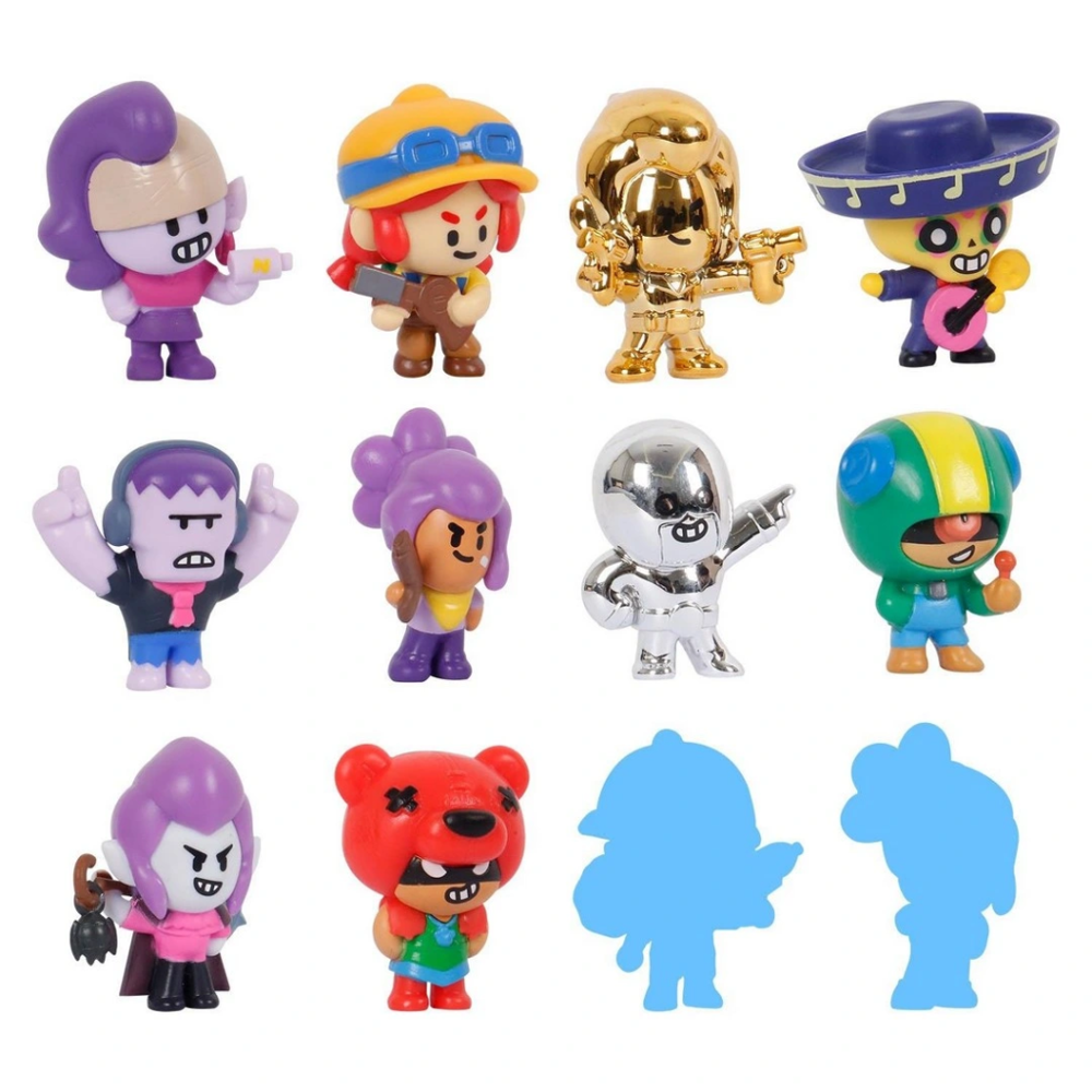 Nessiworld Brawl Stars12'li Delüks Figür Set BRW2080