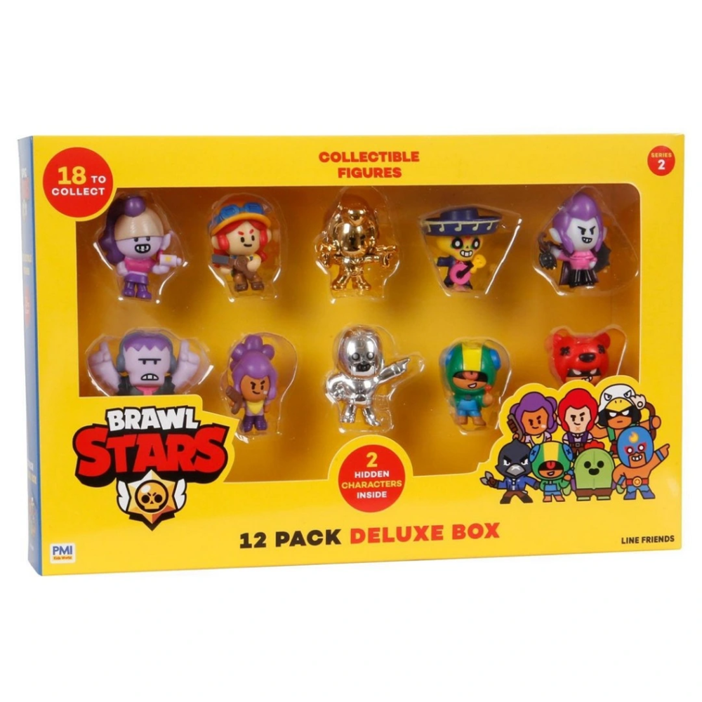 Nessiworld Brawl Stars12'li Delüks Figür Set BRW2080