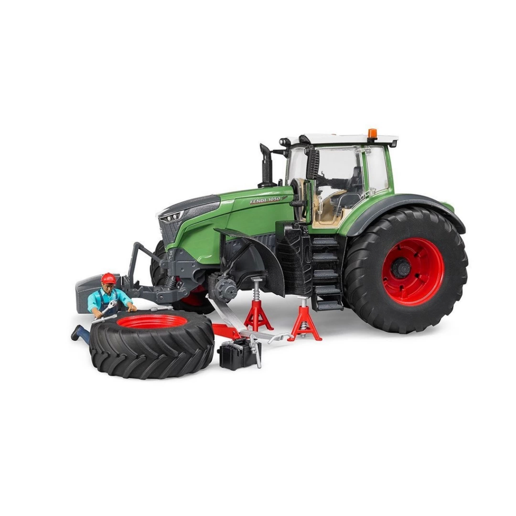 Nessiworld Bruder Fendt 1050 Vario Traktör, Lastikçi Ve Aksesuarl Nessiworld Bruder Fendt 1050 Vario Traktör, Lastikçi Ve Aksesuarl