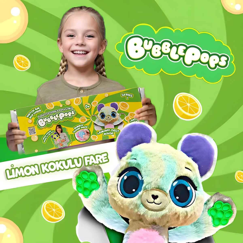 Nessiworld Bubble Pops Kokulu Peluş S1 Nessiworld Bubble Pops Kokulu Peluş S1