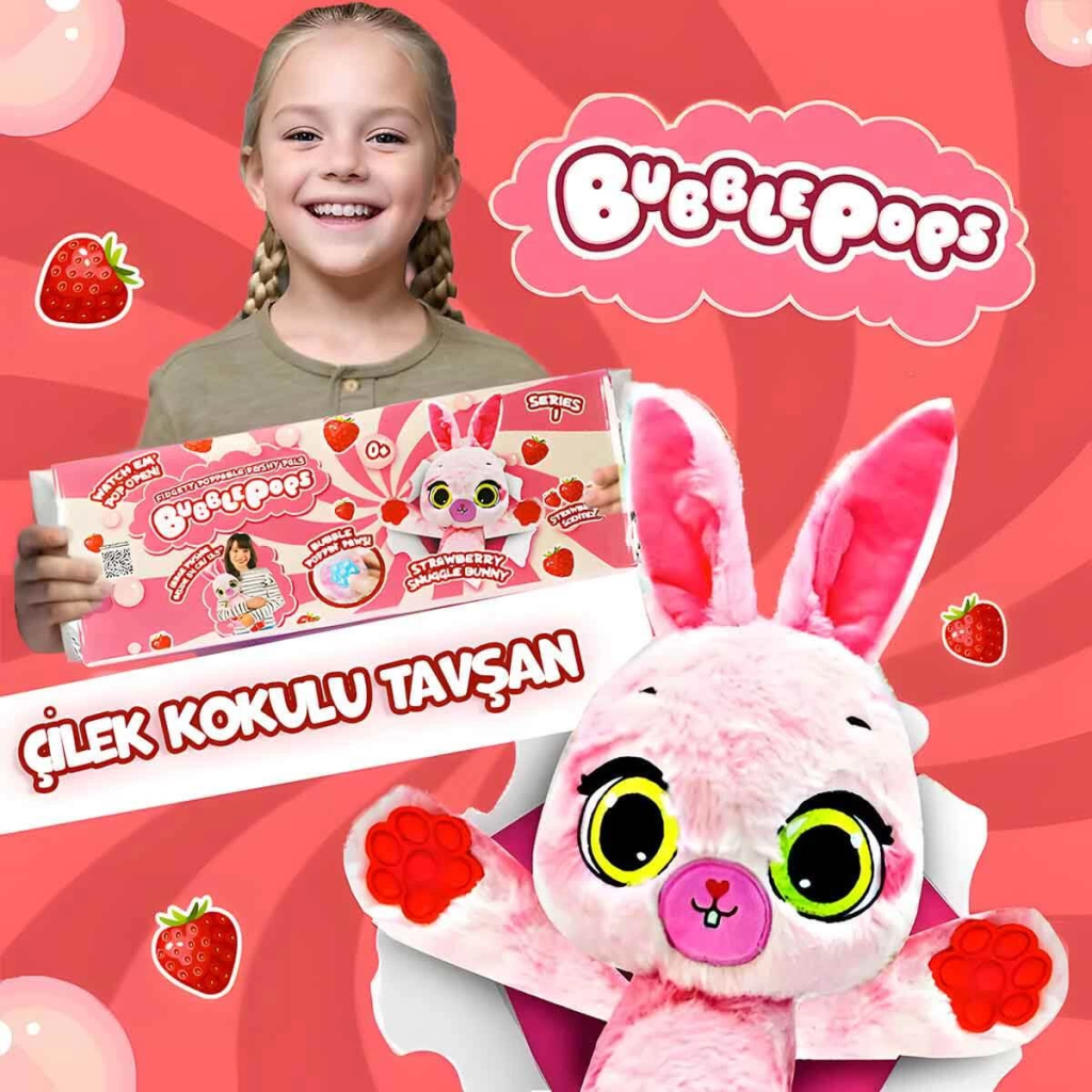 Nessiworld Bubble Pops Kokulu Peluş S1 Nessiworld Bubble Pops Kokulu Peluş S1
