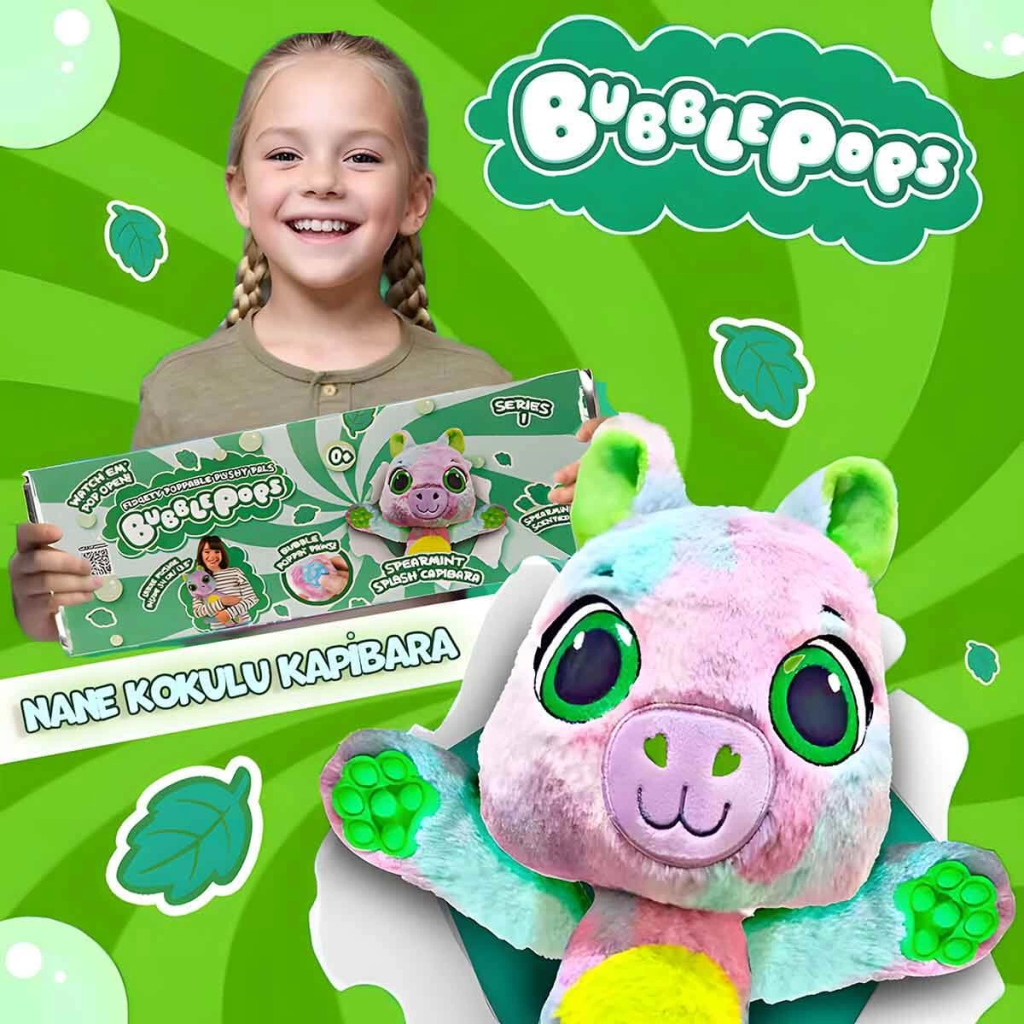 Nessiworld Bubble Pops Kokulu Peluş S1 Nessiworld Bubble Pops Kokulu Peluş S1