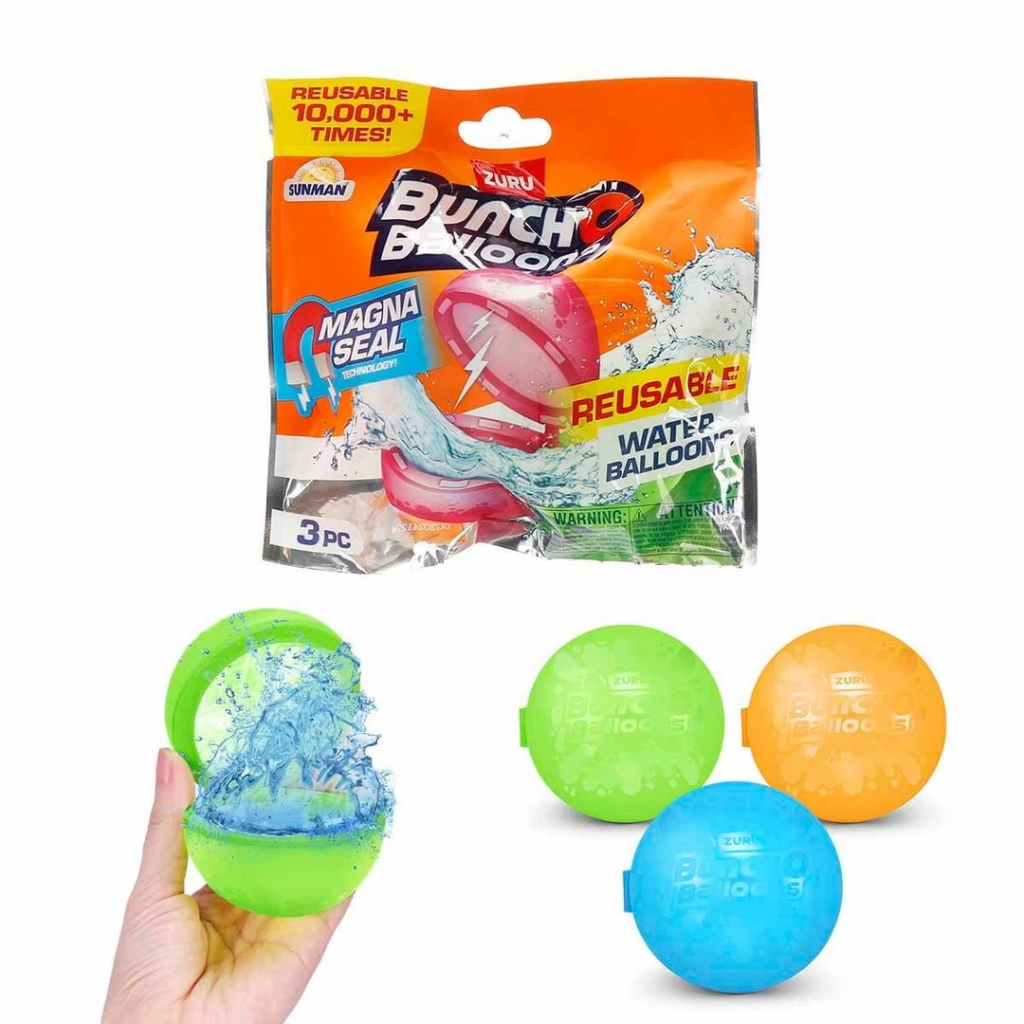 Nessiworld Bunch O Balloons Yeniden Kullanılabilir 3’lü Su Balonu Nessiworld Bunch O Balloons Yeniden Kullanılabilir 3’lü Su Balonu