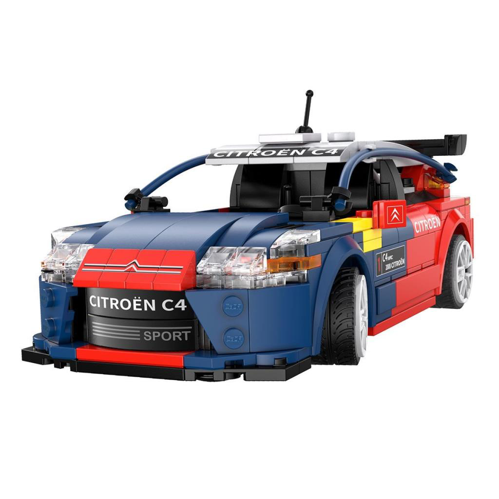 Nessiworld C51078W Cada 2008 Citroen C4 WRC Blok Seti 329 Parça - Nessiworld C51078W Cada 2008 Citroen C4 WRC Blok Seti 329 Parça -