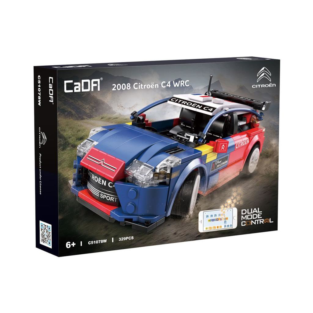 Nessiworld C51078W Cada 2008 Citroen C4 WRC Blok Seti 329 Parça - Nessiworld C51078W Cada 2008 Citroen C4 WRC Blok Seti 329 Parça -
