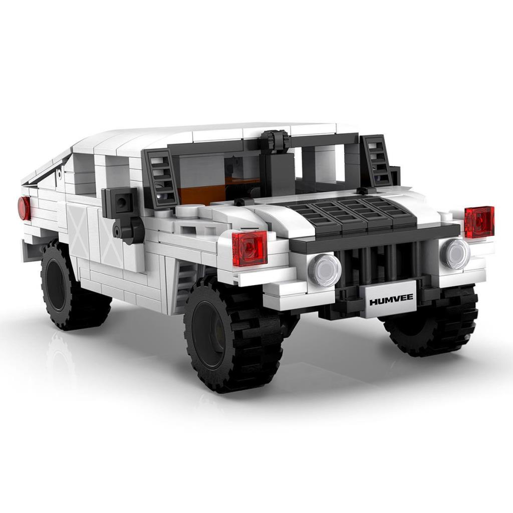 Nessiworld C55022W CADA Humvee Jeep Blok Seti 328 Parça-Vagon lif