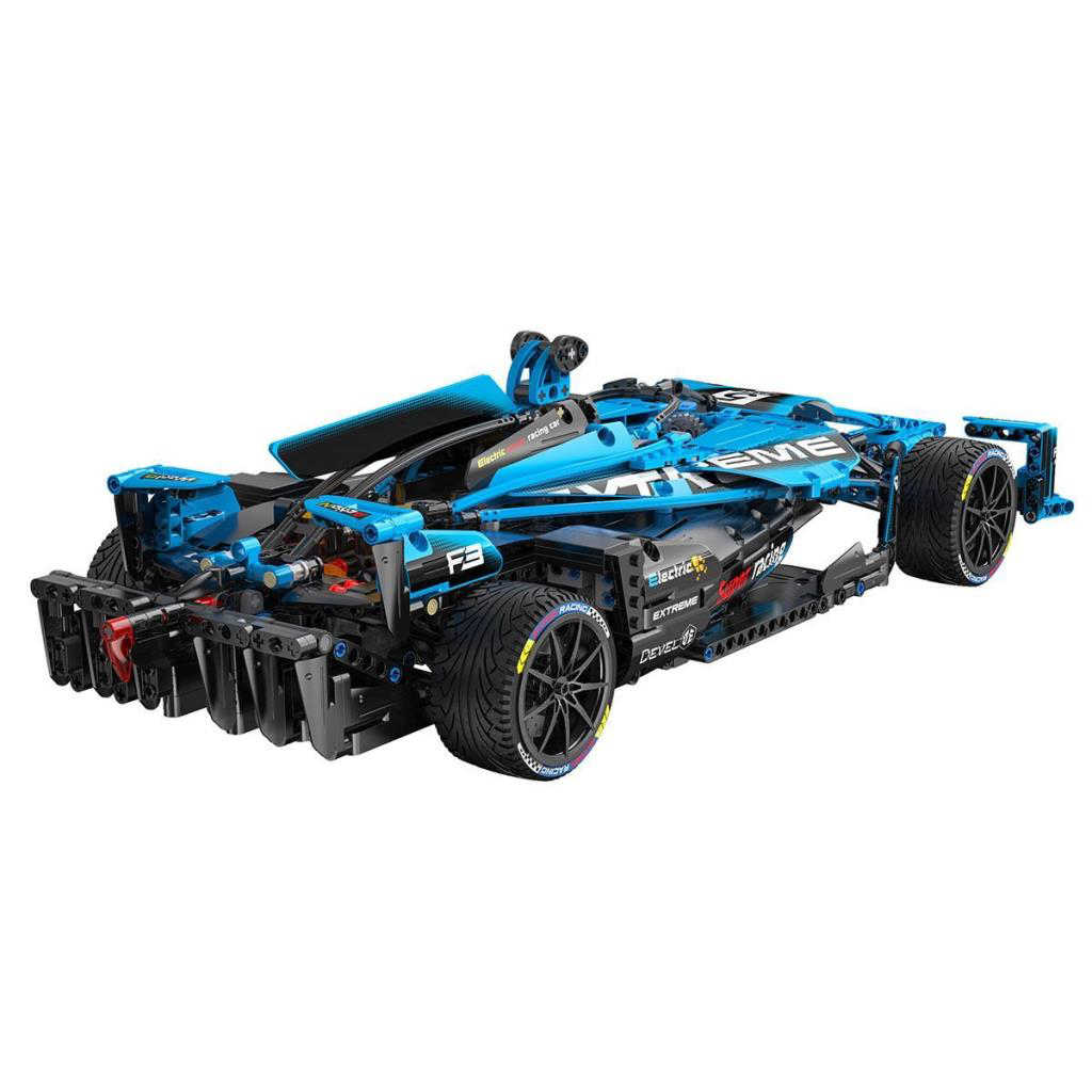 Nessiworld C64004W Cada Electric Racing Super Car Blok Seti 1667 