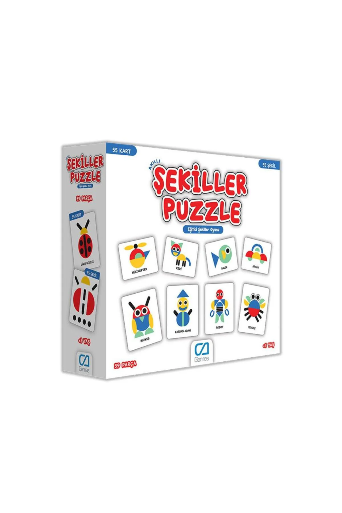 Nessiworld CA.5114 ŞEKİLLER PUZZLE Nessiworld CA.5114 ŞEKİLLER PUZZLE