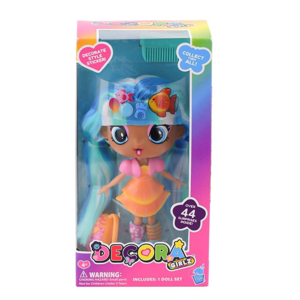 Nessiworld CEP D1019 Decora Girlz 13 cm Moda Bebek