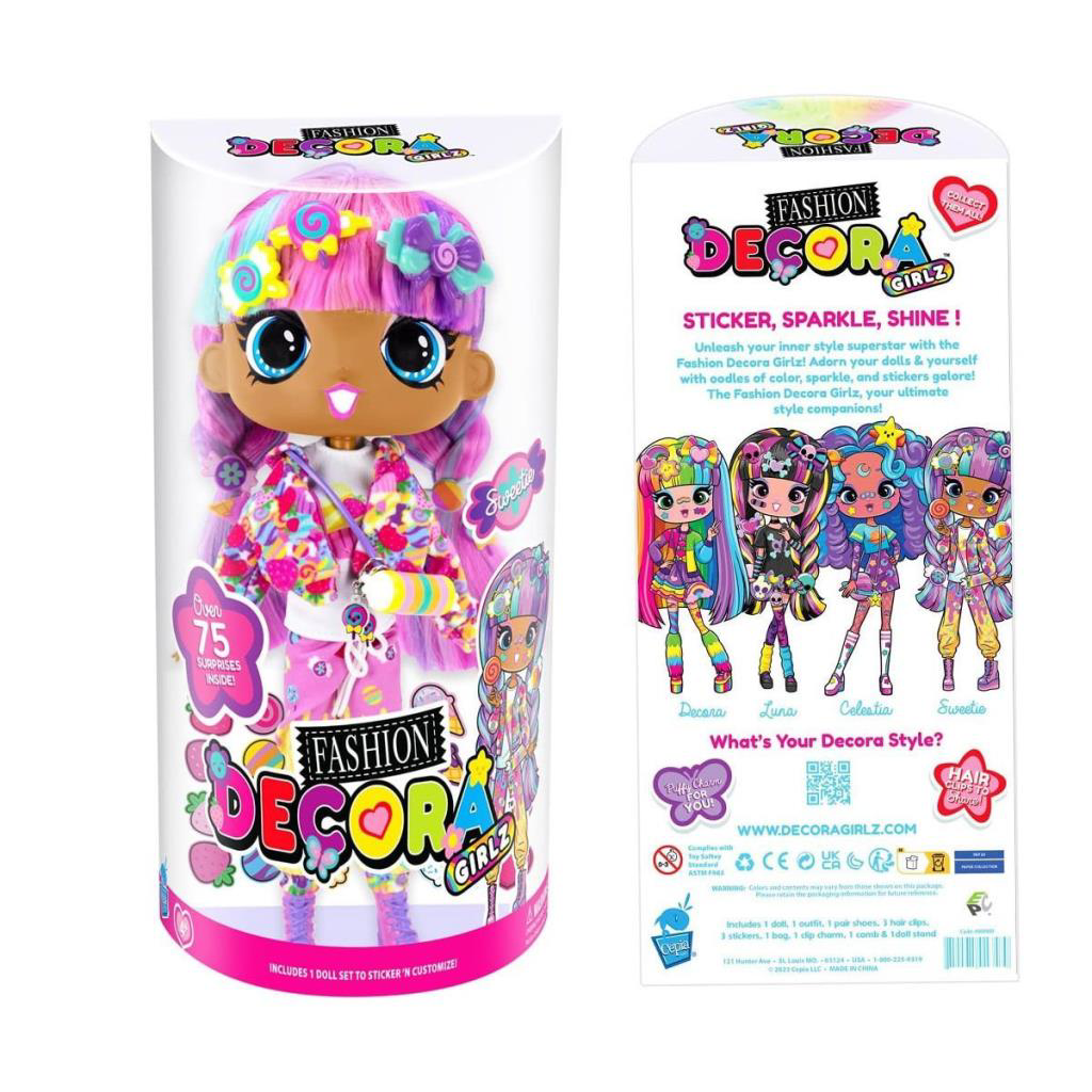 Nessiworld CEP D1001 Decora Girlz 28 cm Büyük Moda Bebek - Asorti Nessiworld CEP D1001 Decora Girlz 28 cm Büyük Moda Bebek - Asorti