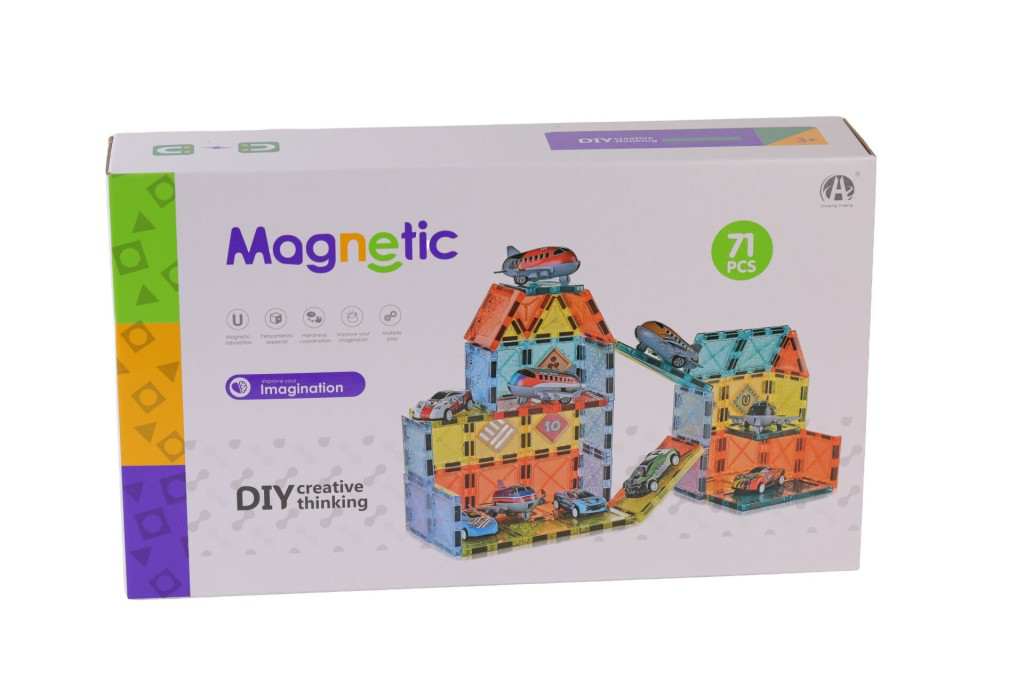 Nessiworld CH1295 MAGNETİC TİLE 71 PARÇA