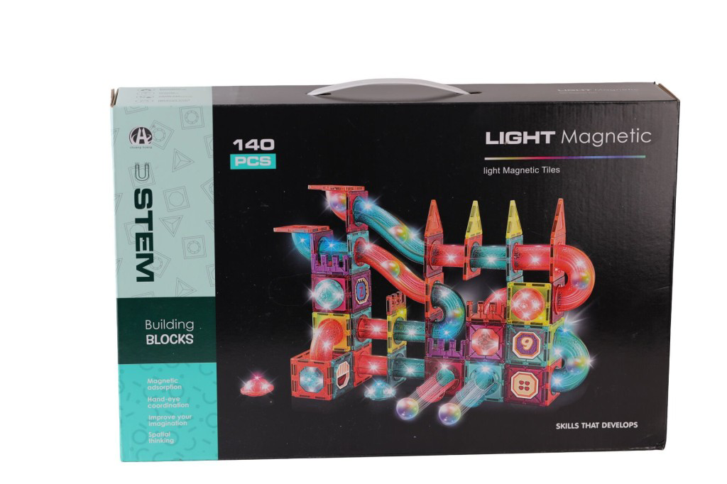 Nessiworld CH1228 MAGNETİC TİLES STAR DİAMOND LİGHT VERSİON 75 PA